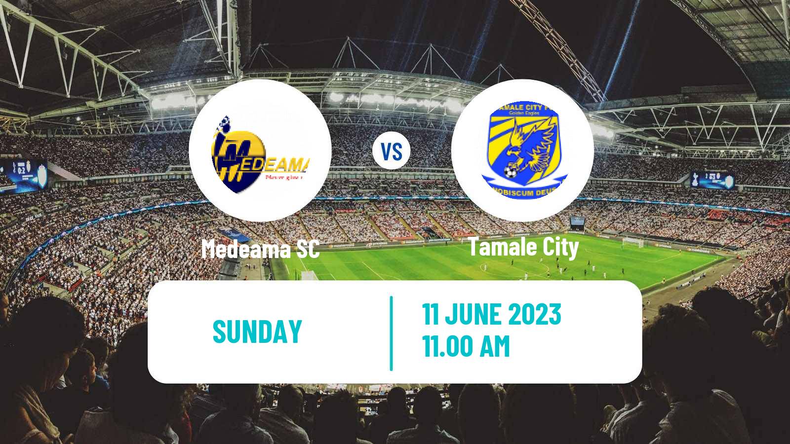 Soccer Ghanaian Premier League Medeama - Tamale City