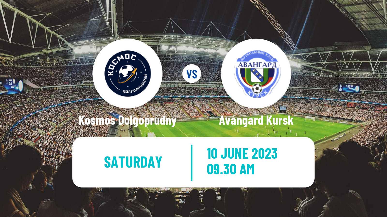 Soccer Russian FNL 2 Group 3 Kosmos Dolgoprudny - Avangard Kursk