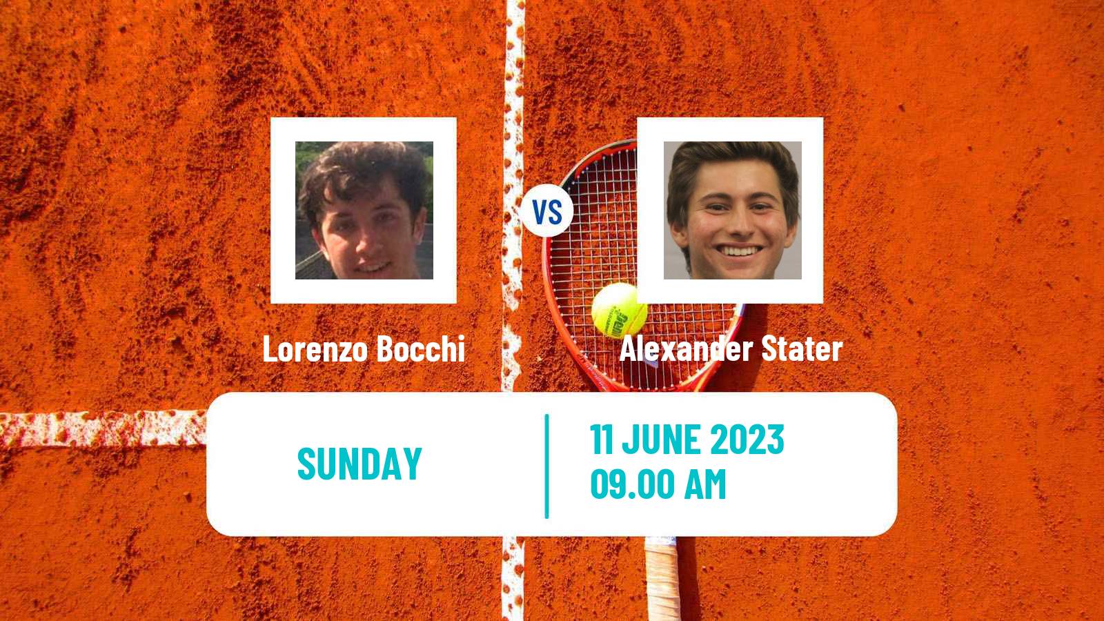 Tennis ITF M15 Tehran Men Lorenzo Bocchi - Alexander Stater