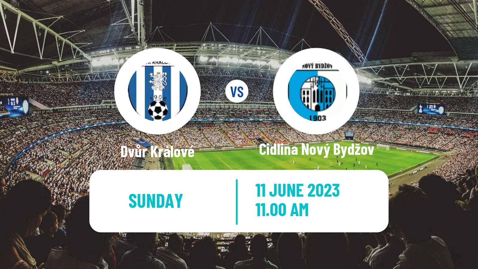 Soccer Czech Division C Dvůr Králové - Cidlina Nový Bydžov