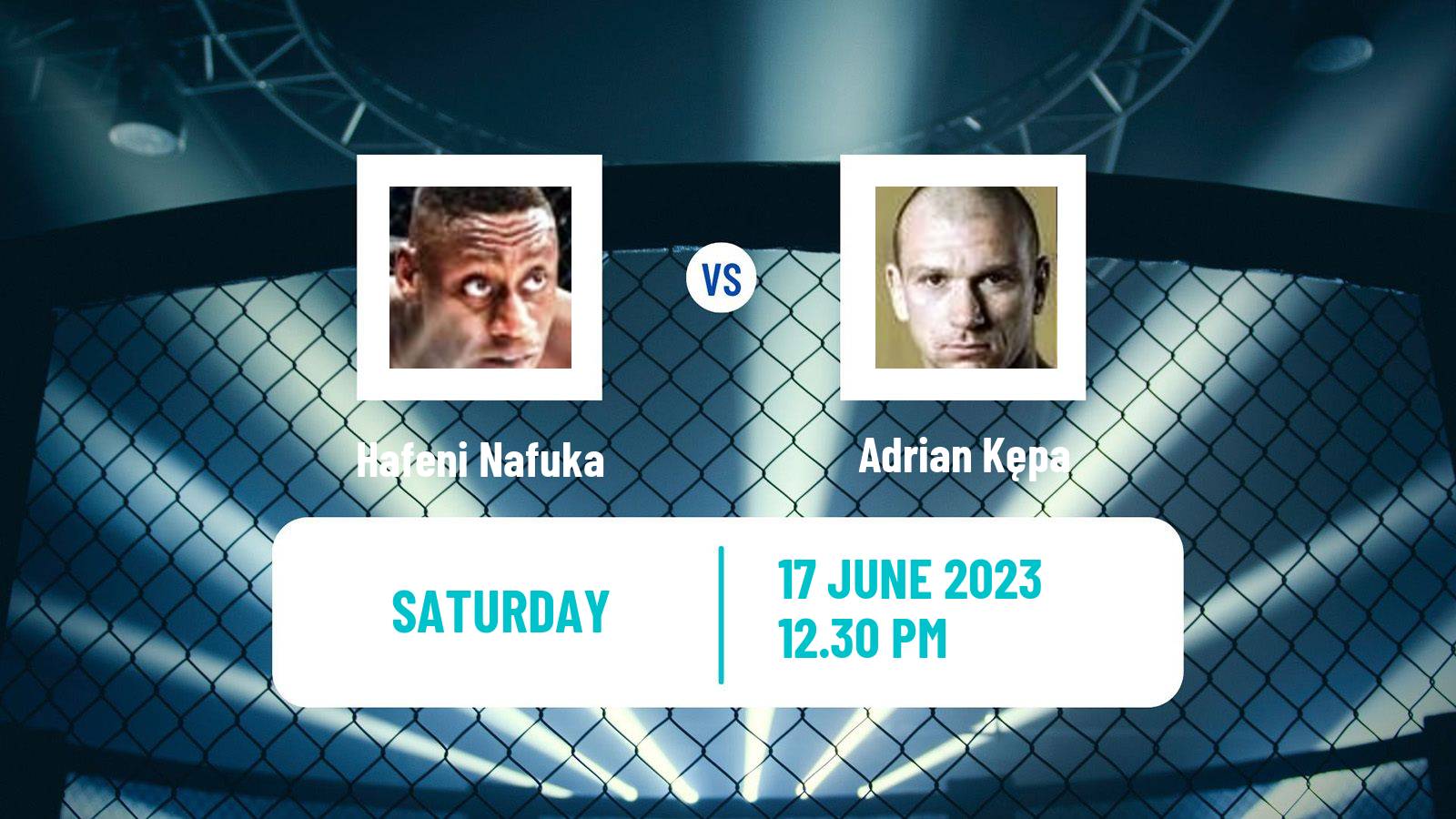 MMA Catchweight Oktagon Men Hafeni Nafuka - Adrian Kępa