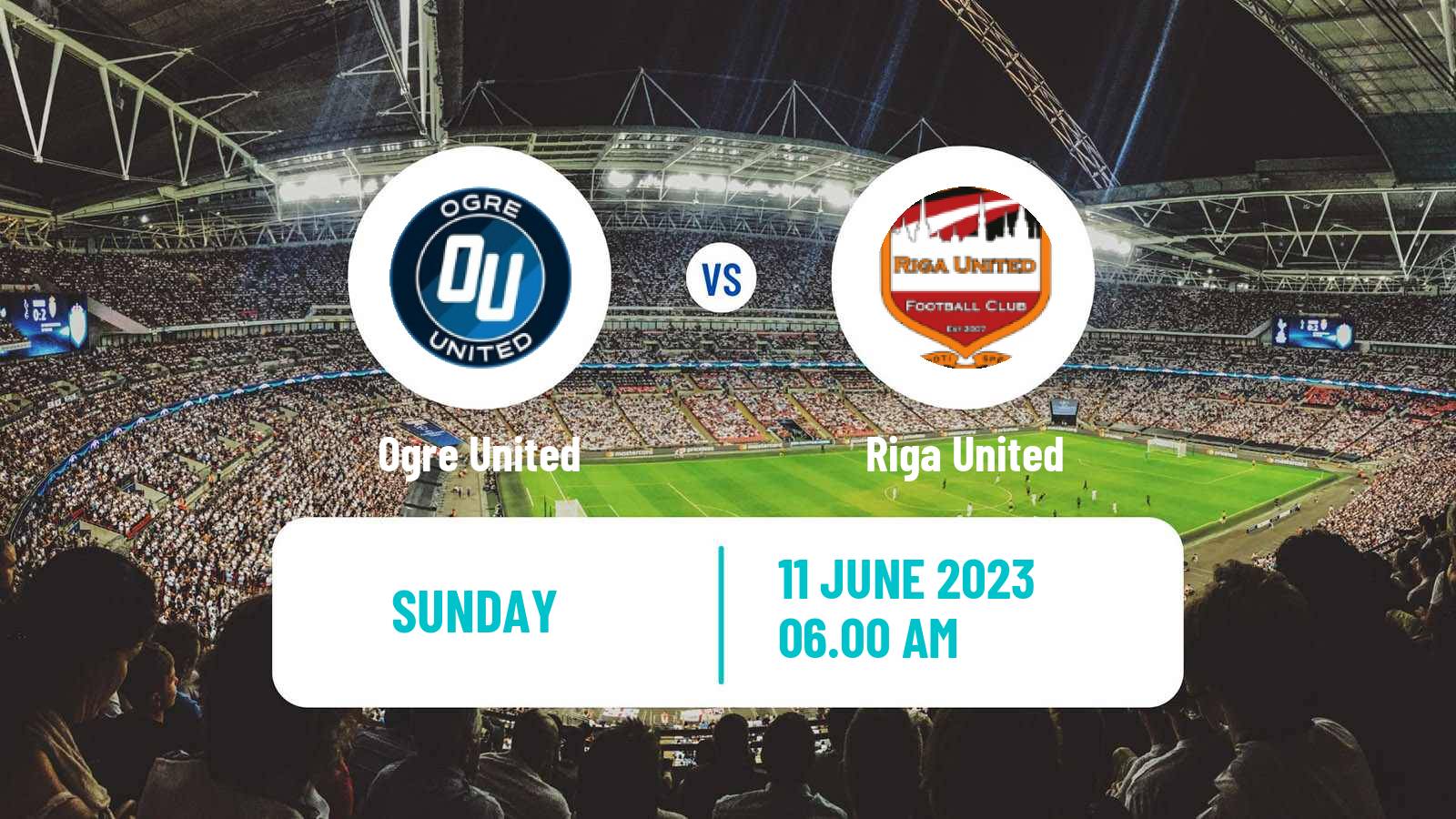 Soccer Latvian Cup Ogre United - Riga United