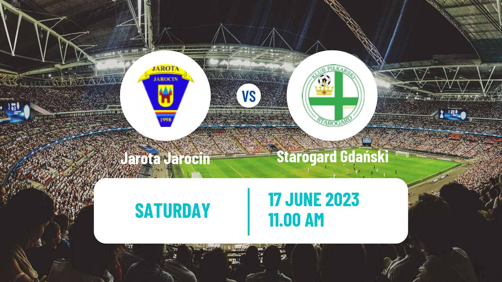 Soccer Polish Division 3 - Group II Jarota Jarocin - Starogard Gdański
