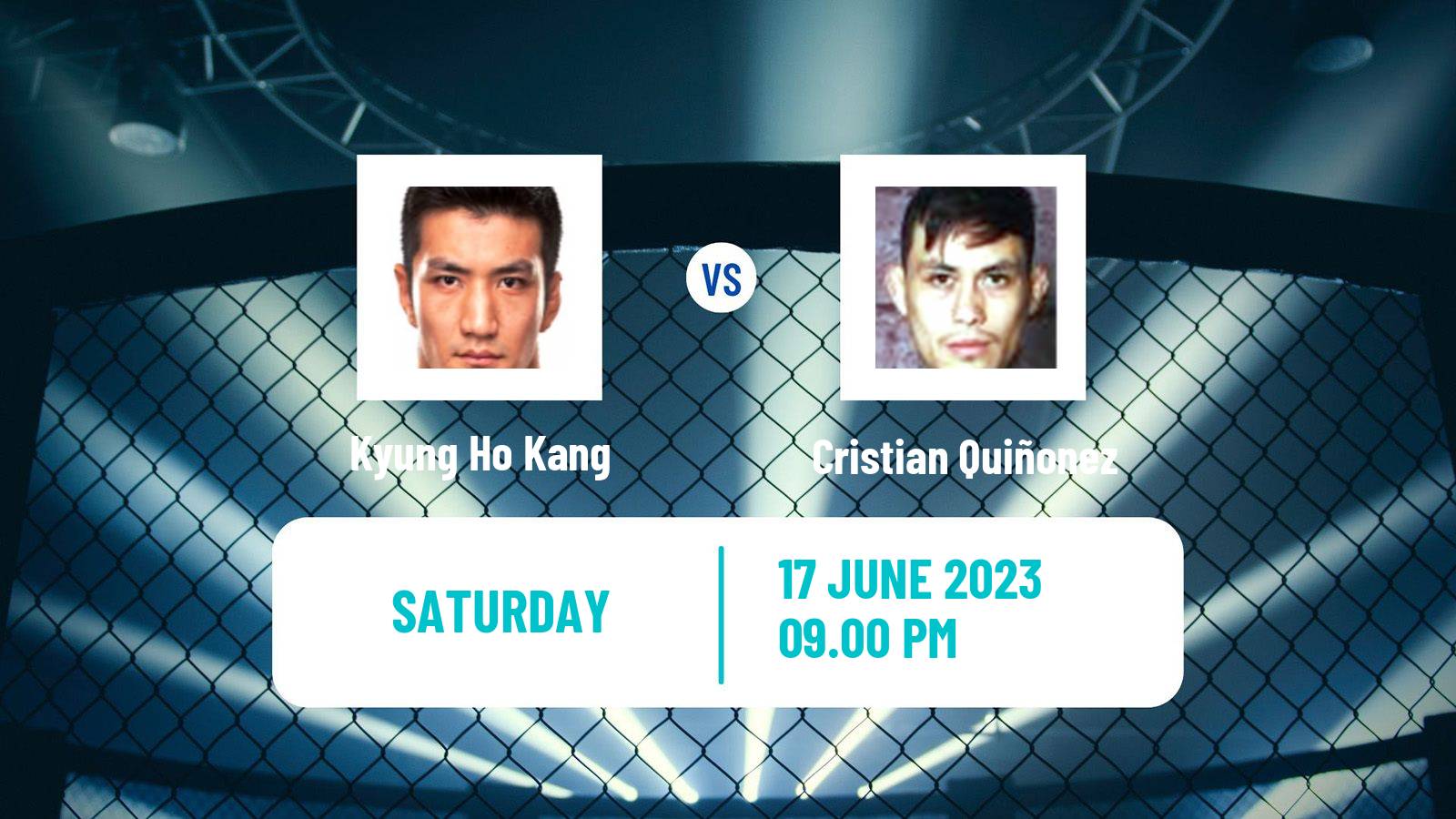 MMA Bantamweight UFC Men Kyung Ho Kang - Cristian Quiñonez