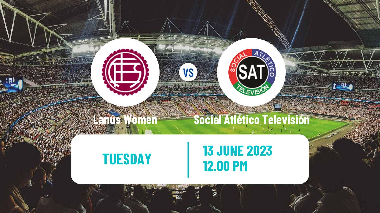Soccer Argentinian Primera A Women Lanús - Social Atlético Televisión