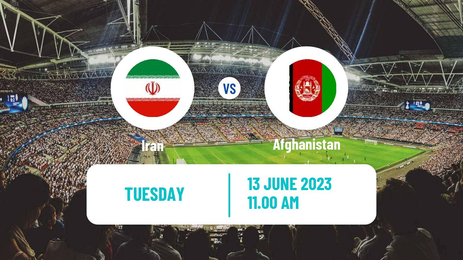 Soccer CAFA Nations Cup Iran - Afghanistan