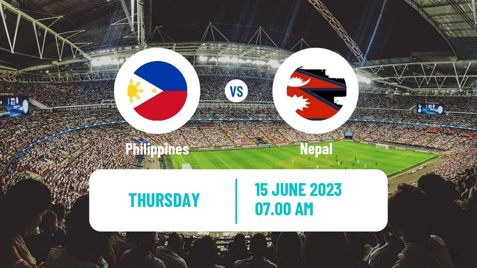 Soccer Friendly Philippines - Nepal