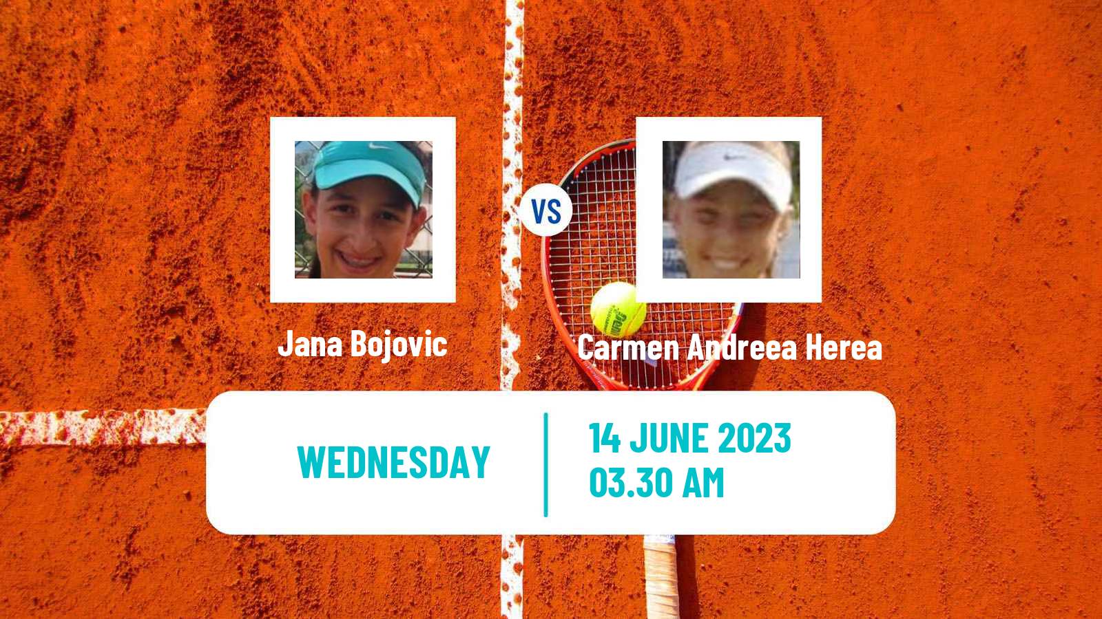 Tennis ITF W15 Kursumlijska Banja 7 Women Jana Bojovic - Carmen Andreea Herea