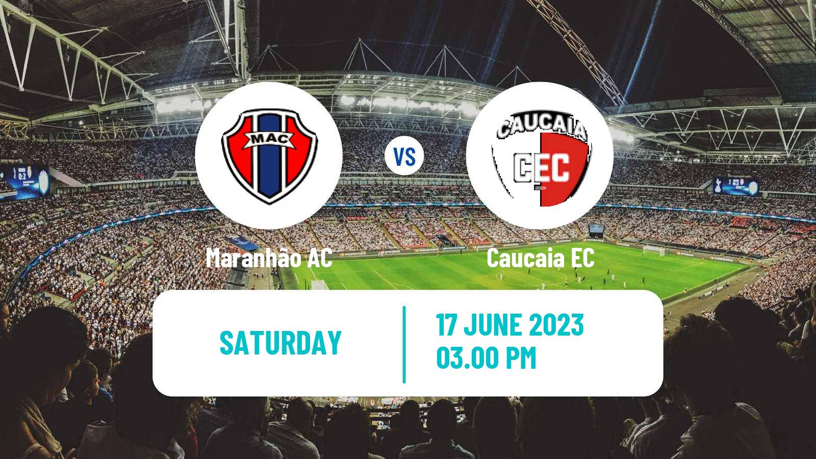 Soccer Brazilian Serie D Maranhão - Caucaia