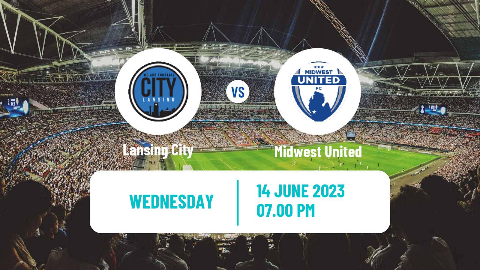 Soccer USL League Two Lansing City - Midwest United