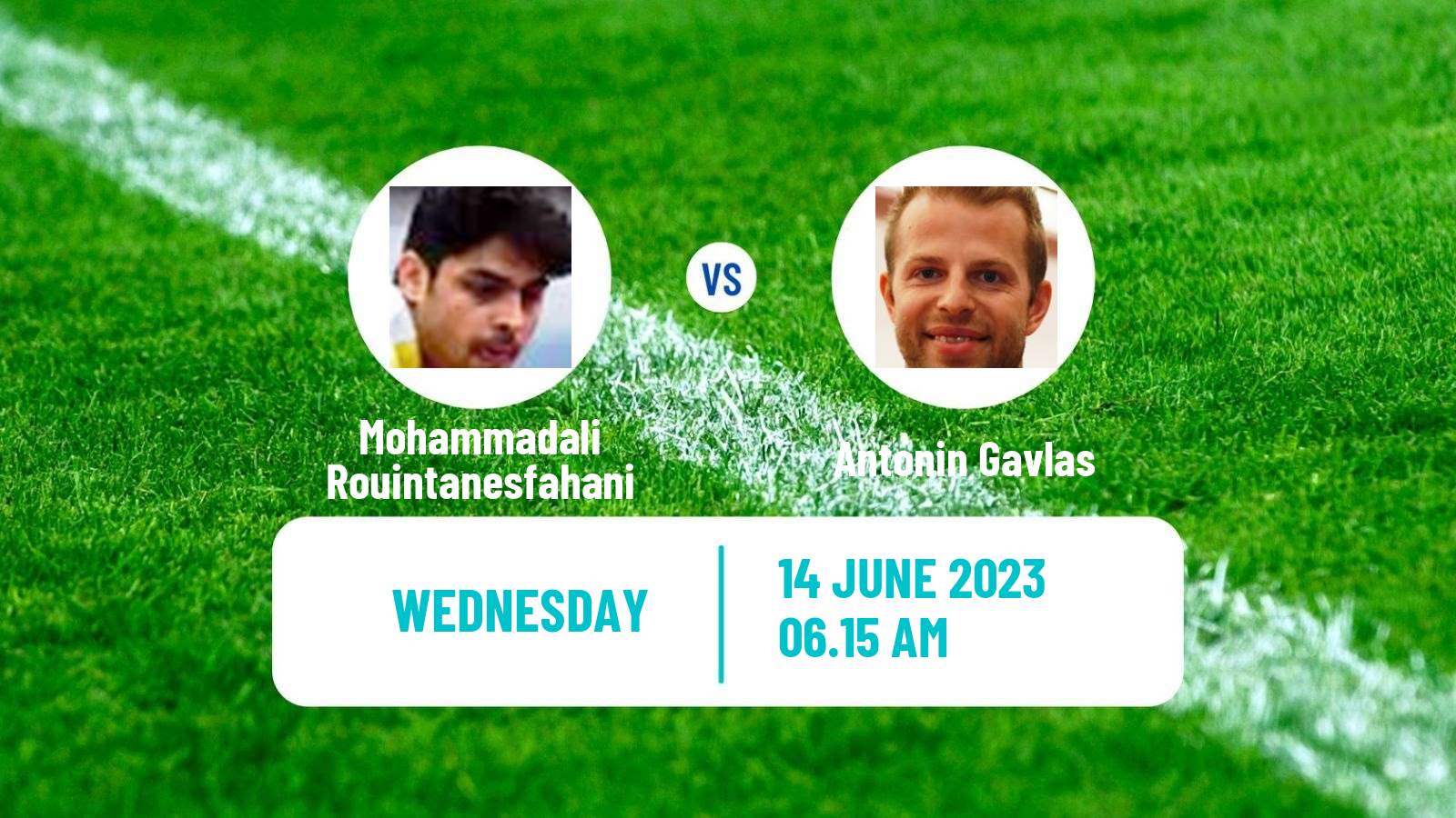 Table tennis Tt Star Series Men Mohammadali Rouintanesfahani - Antonin Gavlas