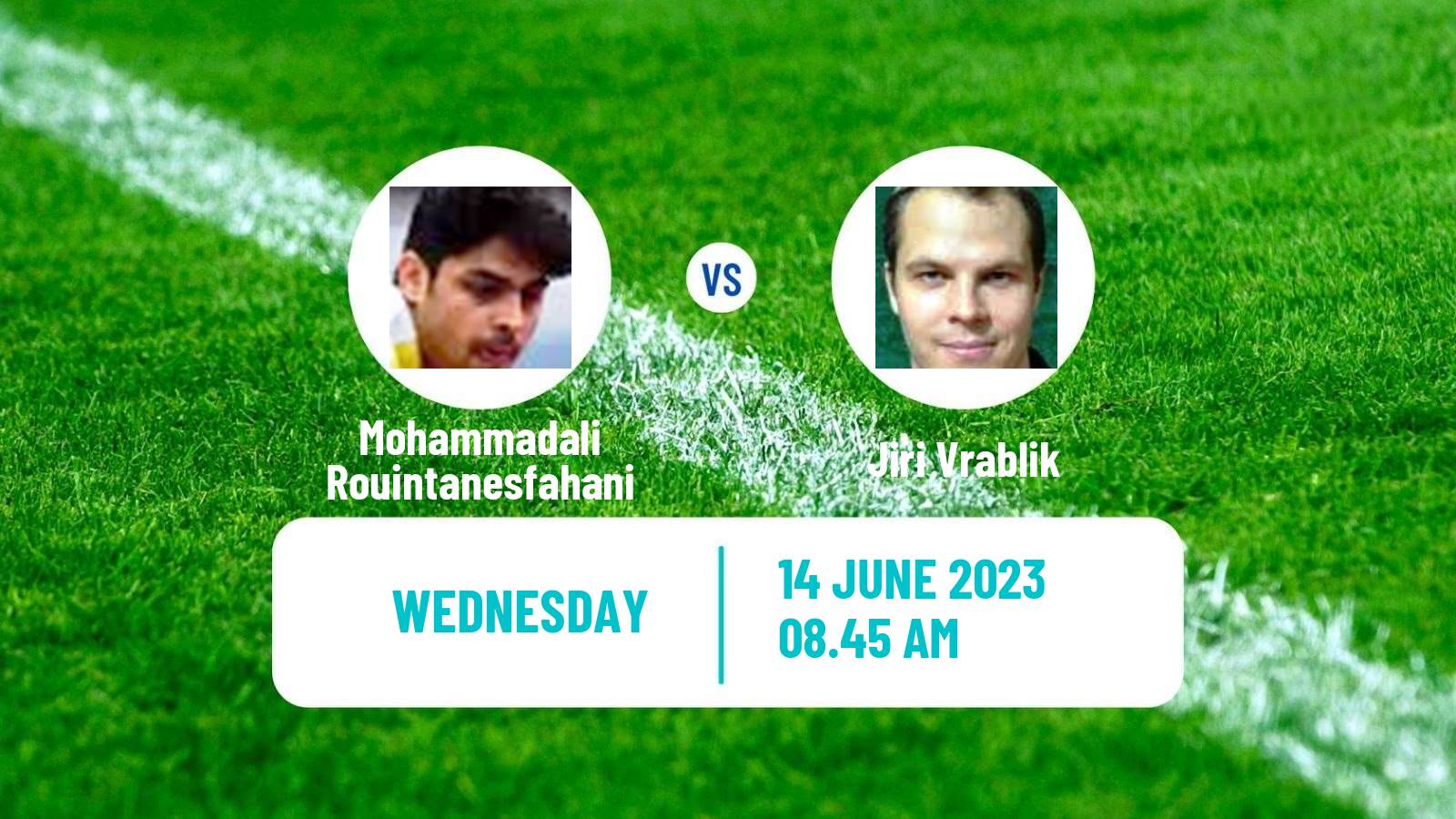 Table tennis Tt Star Series Men Mohammadali Rouintanesfahani - Jiri Vrablik