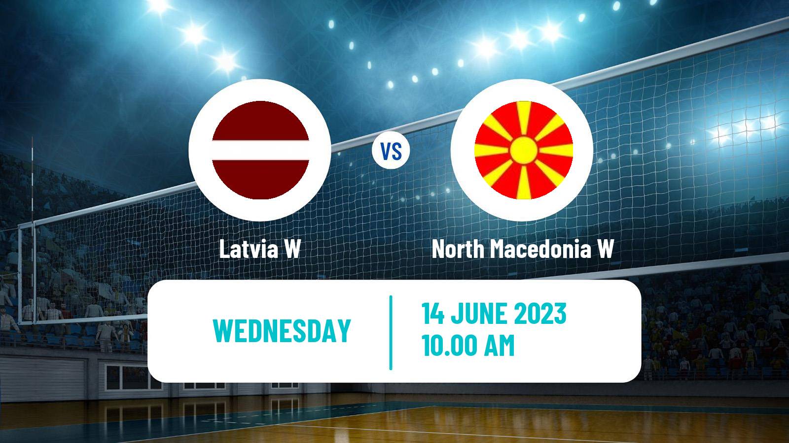 Volleyball Silver European League Volleyball Women Latvia W - North Macedonia W