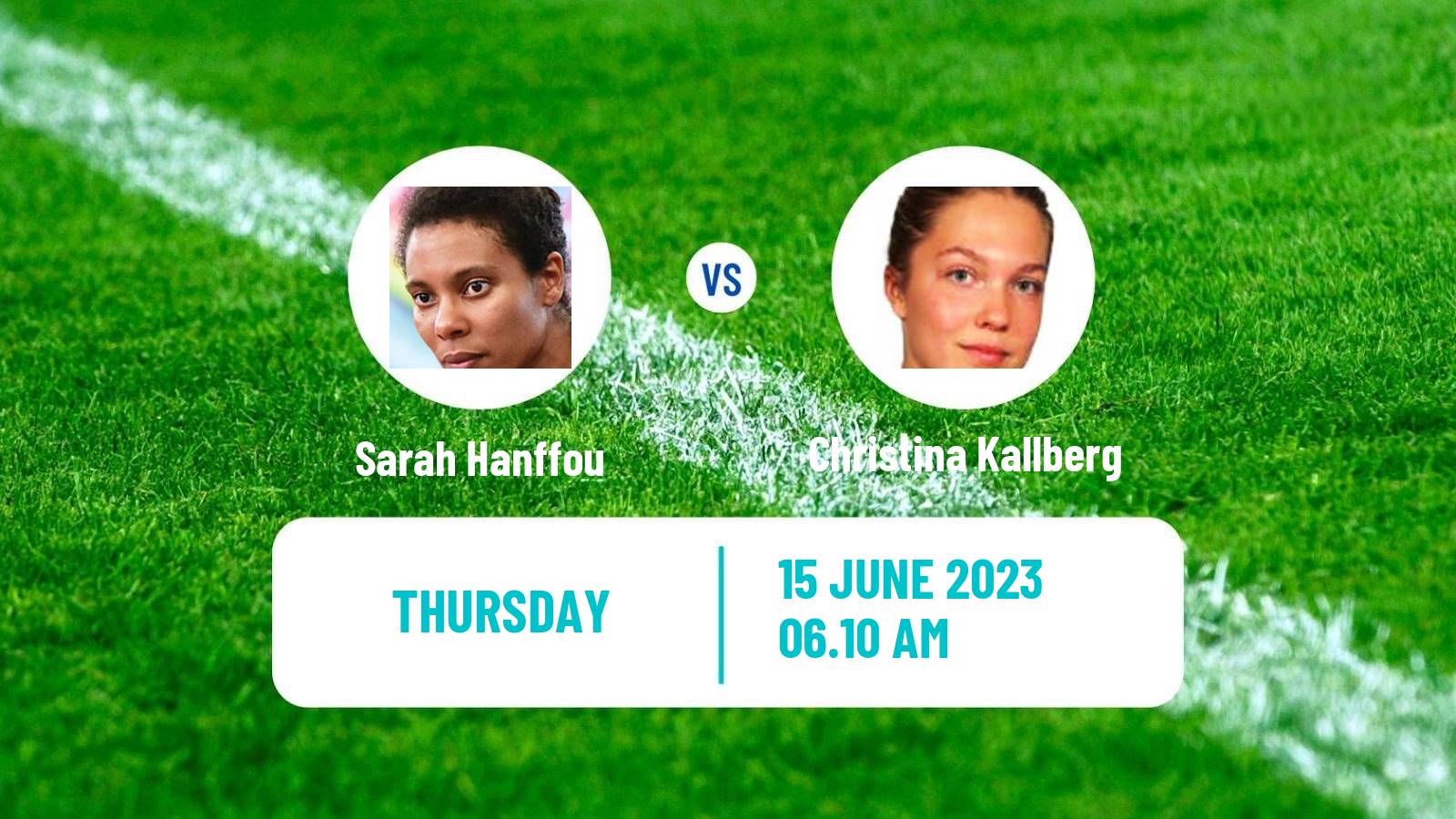 Table tennis Wtt Contender Lagos Women Sarah Hanffou - Christina Kallberg