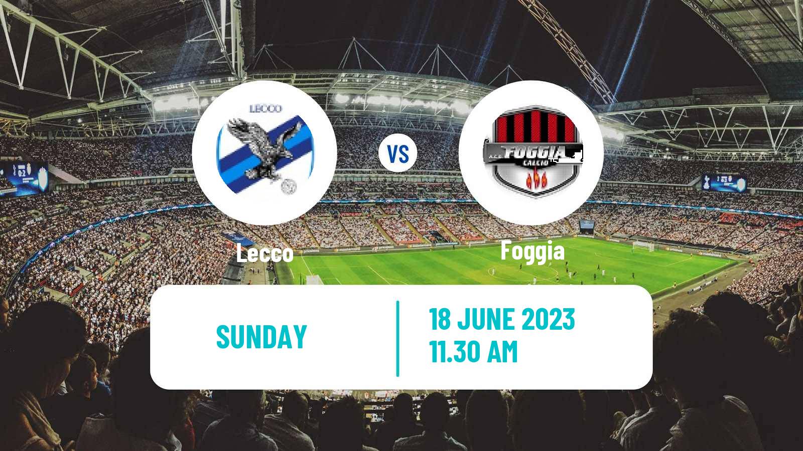 Soccer Italian Serie C Group A Lecco - Foggia