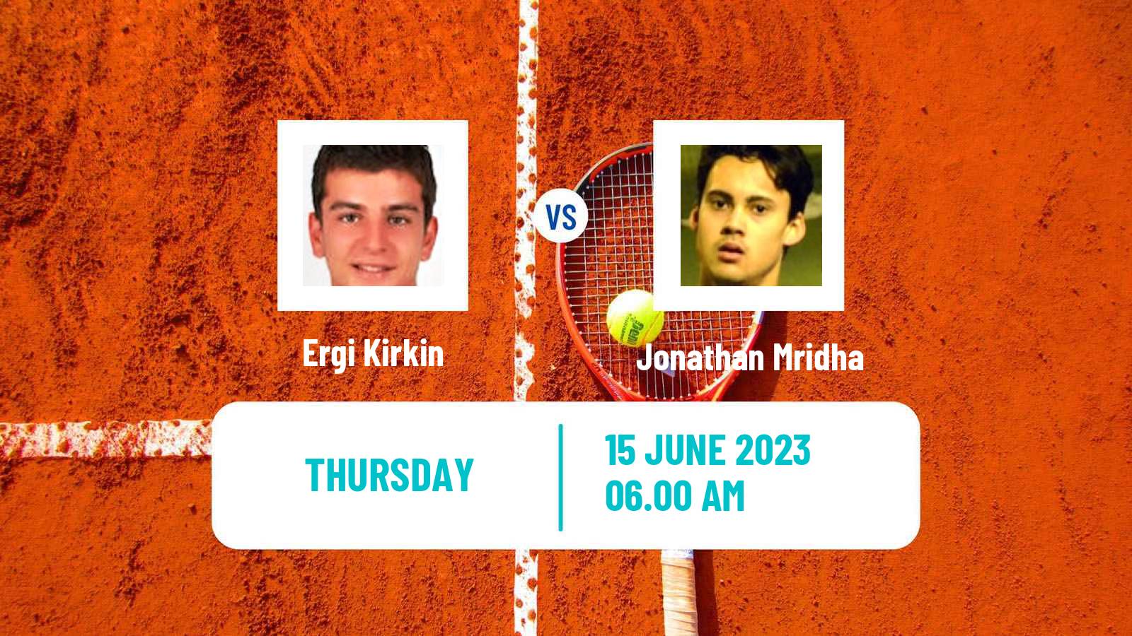 Tennis ITF M25 Risskov Aarhus Men Ergi Kirkin - Jonathan Mridha