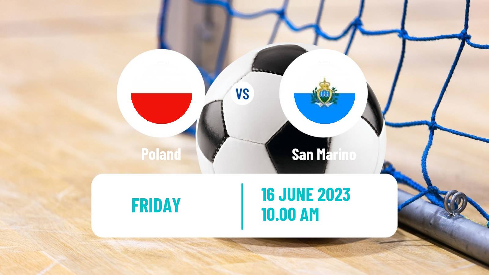 Futsal Friendly International Futsal Poland - San Marino