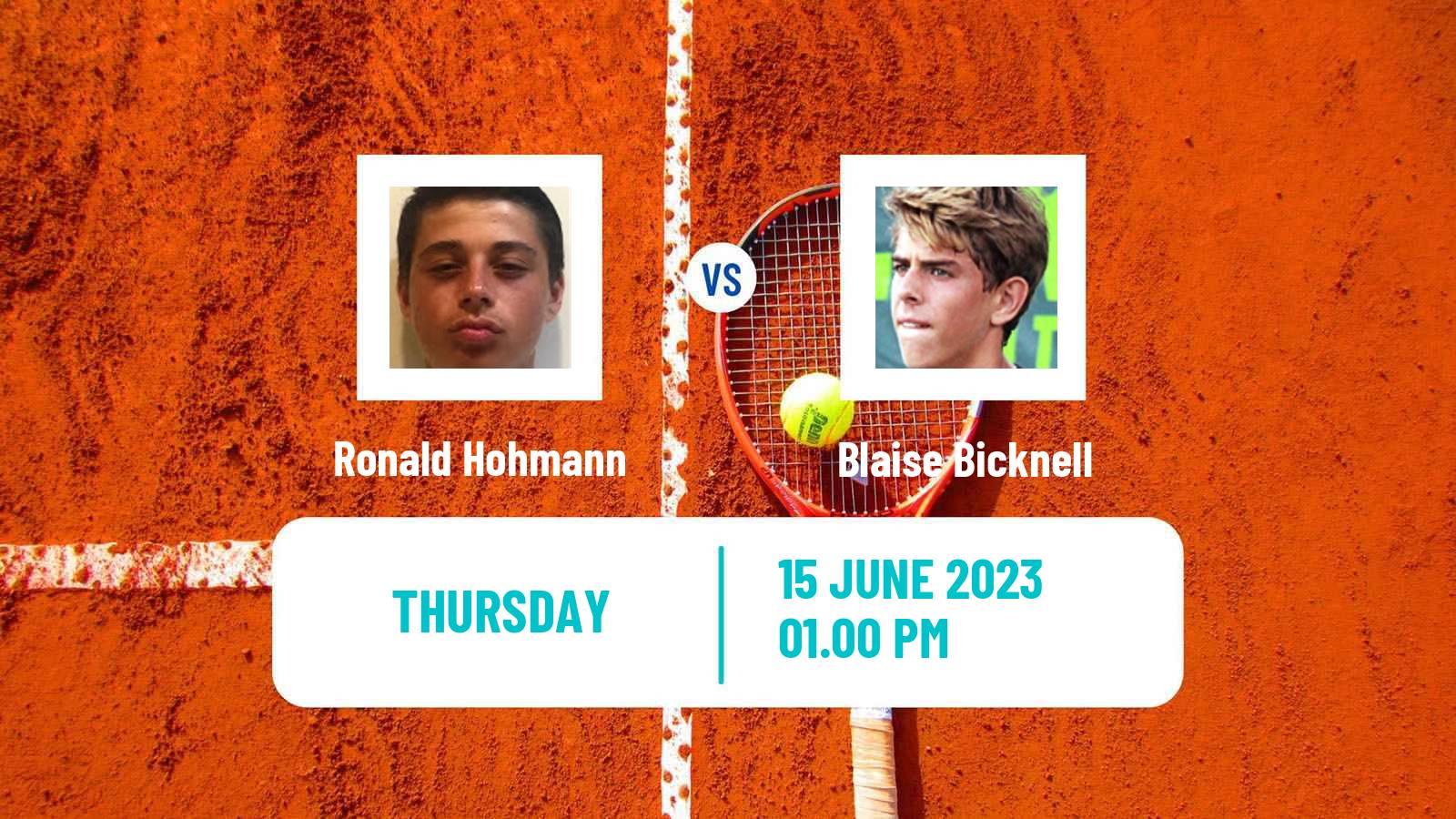 Tennis ITF M15 San Diego Ca 2 Men Ronald Hohmann - Blaise Bicknell