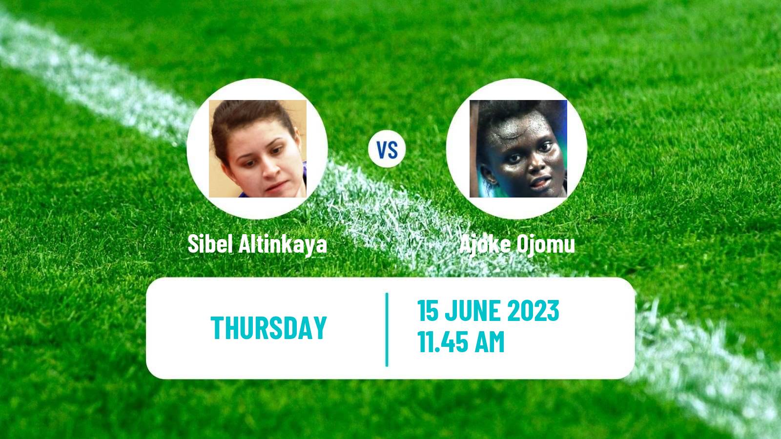 Table tennis Wtt Contender Lagos Women Sibel Altinkaya - Ajoke Ojomu