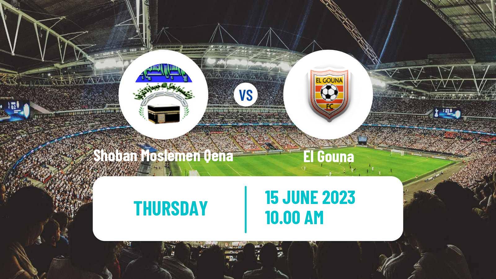 Soccer Egyptian Division 2 - Group A Shoban Moslemen Qena - El Gouna