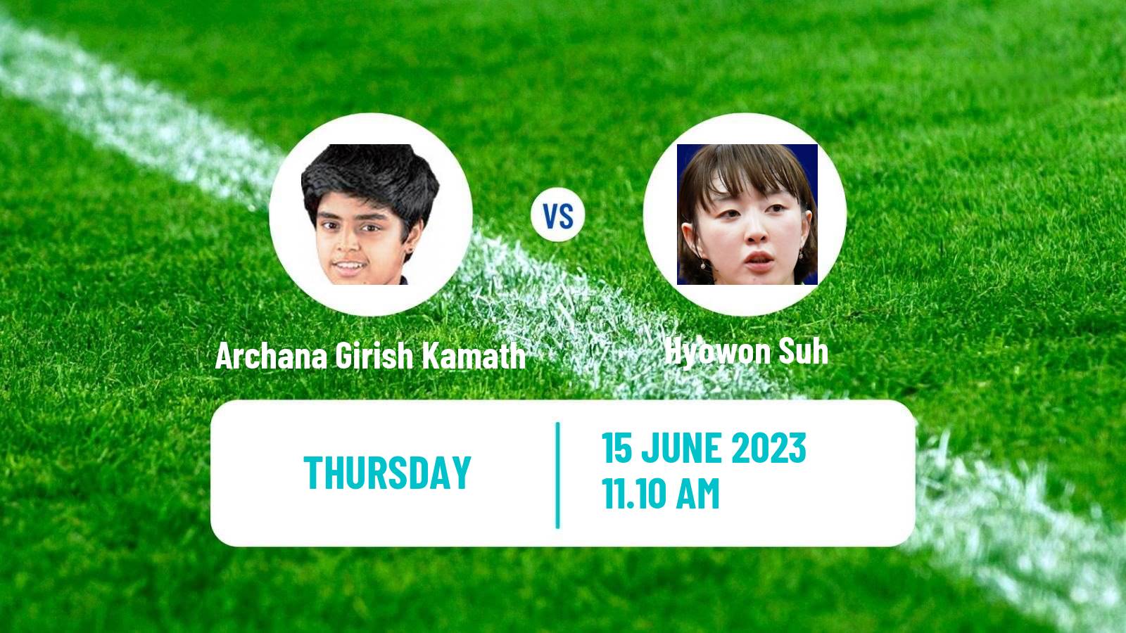 Table tennis Wtt Contender Lagos Women Archana Girish Kamath - Hyowon Suh