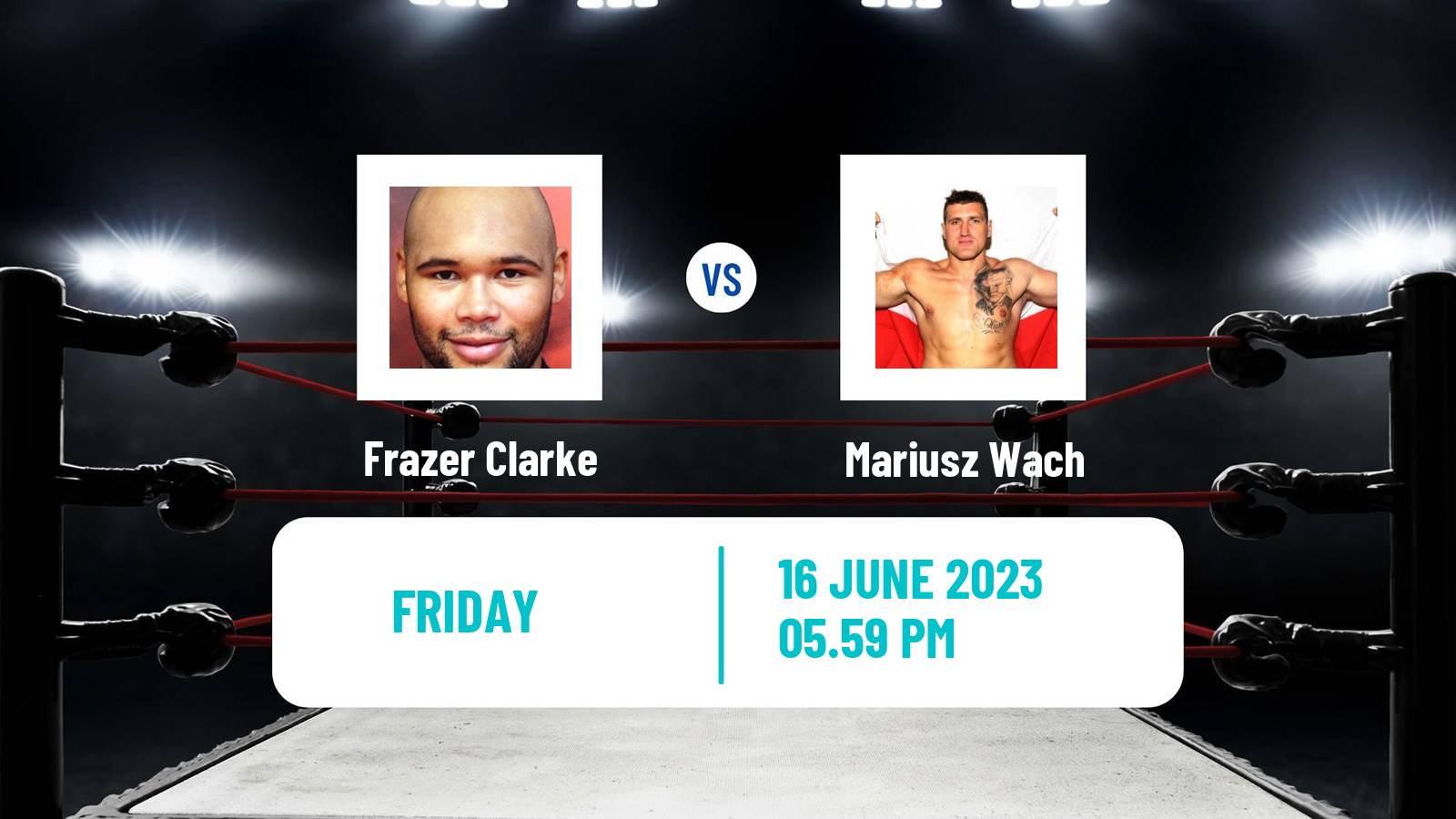 Boxing Heavyweight Others Matches Men Frazer Clarke - Mariusz Wach