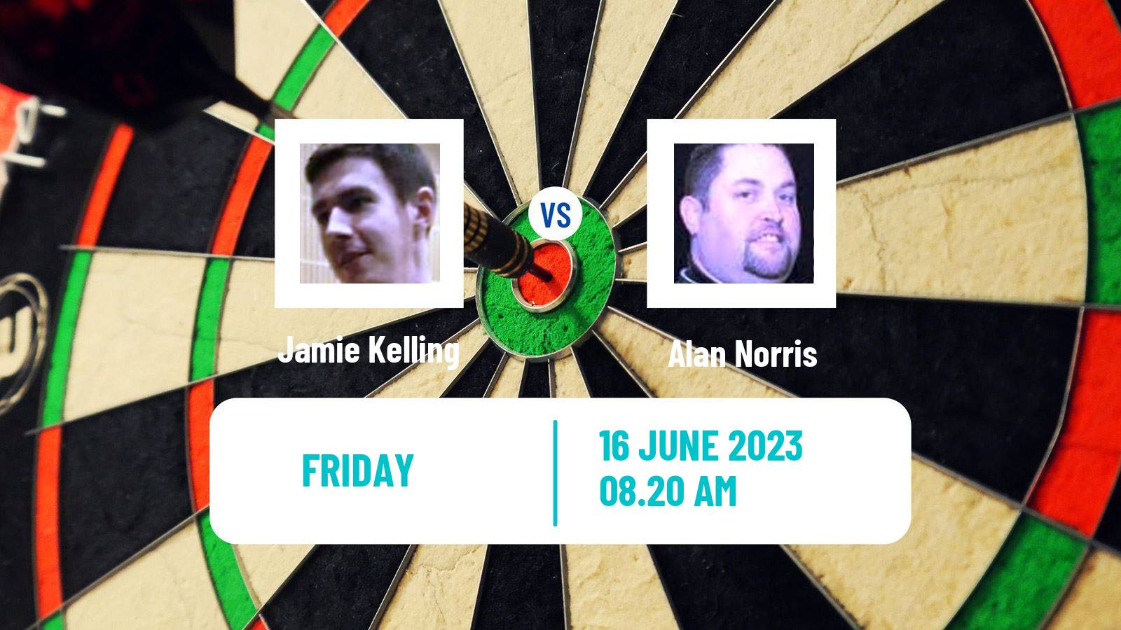 Darts Modus Super Series Jamie Kelling - Alan Norris