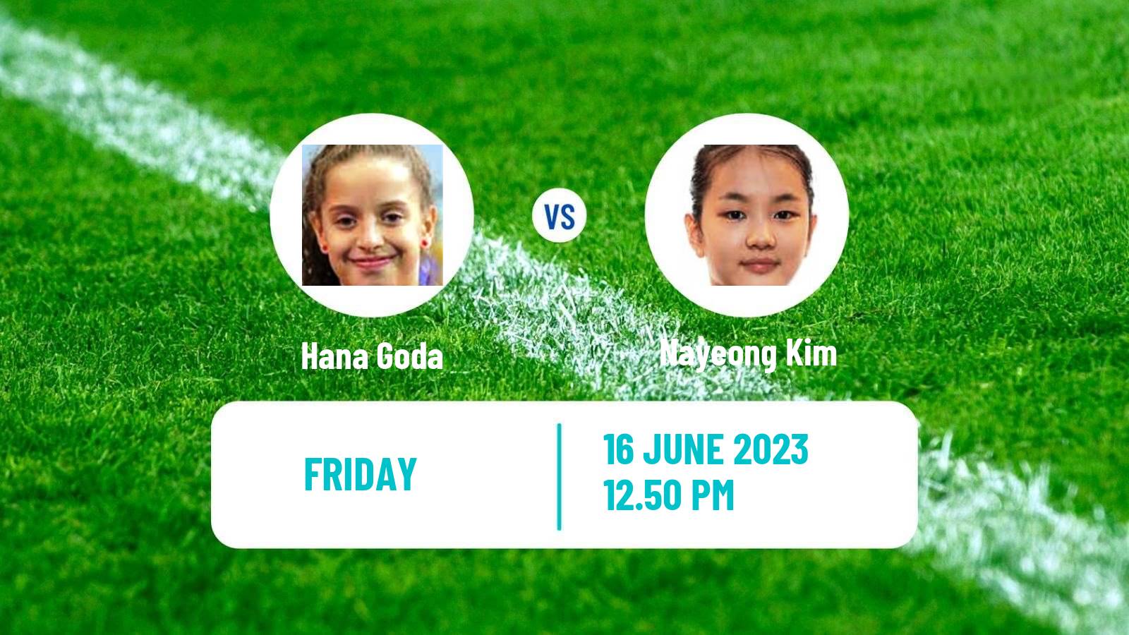 Table tennis Wtt Contender Lagos Women Hana Goda - Nayeong Kim