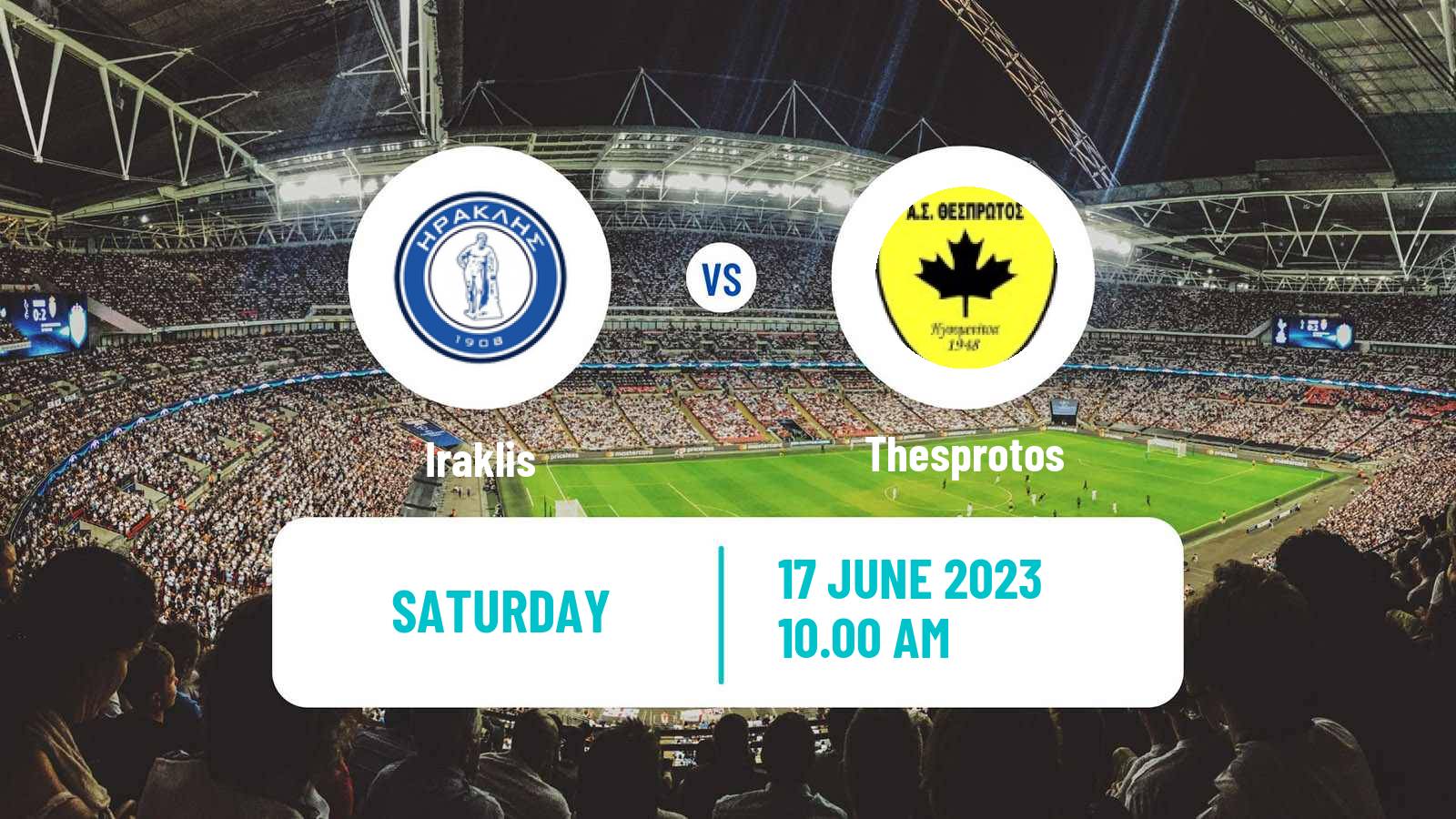 Soccer Greek Super League 2 Iraklis - Thesprotos