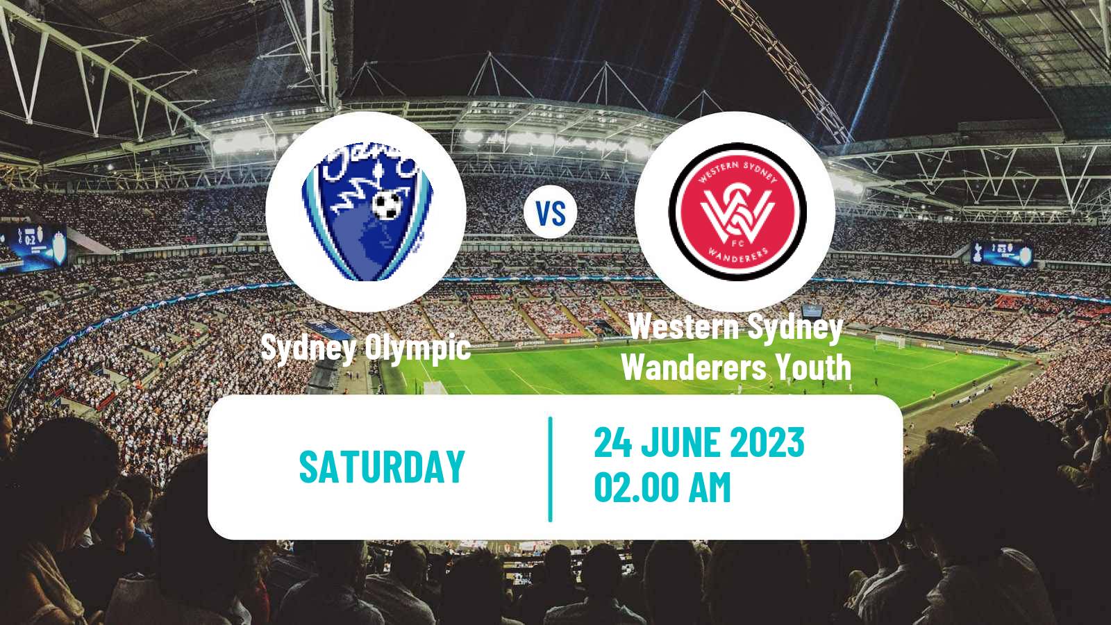Football Australian NPL NSW Sydney Olympic - Western Sydney Wanderers Youth