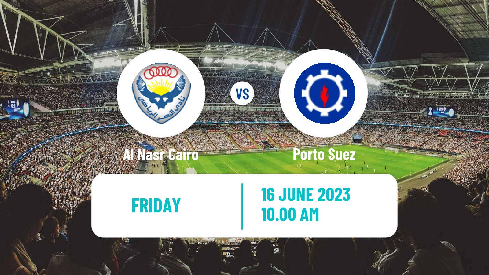 Soccer Egyptian Division 2 - Group B Al Nasr Cairo - Porto Suez