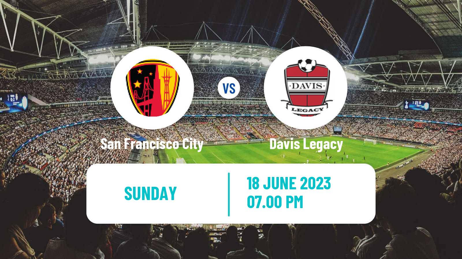 Soccer USL League Two San Francisco City - Davis Legacy