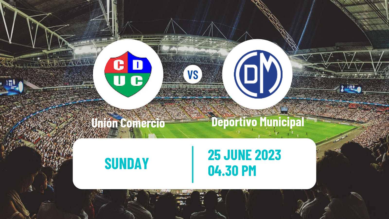 Soccer Peruvian Liga 1 Unión Comercio - Deportivo Municipal