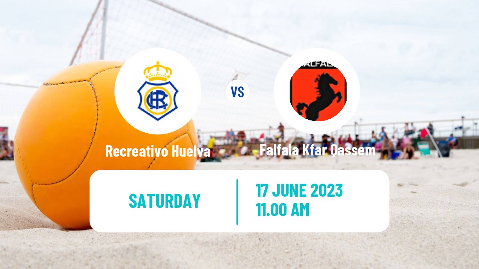 Beach soccer Euro Winners Cup Recreativo Huelva - Falfala Kfar Qassem