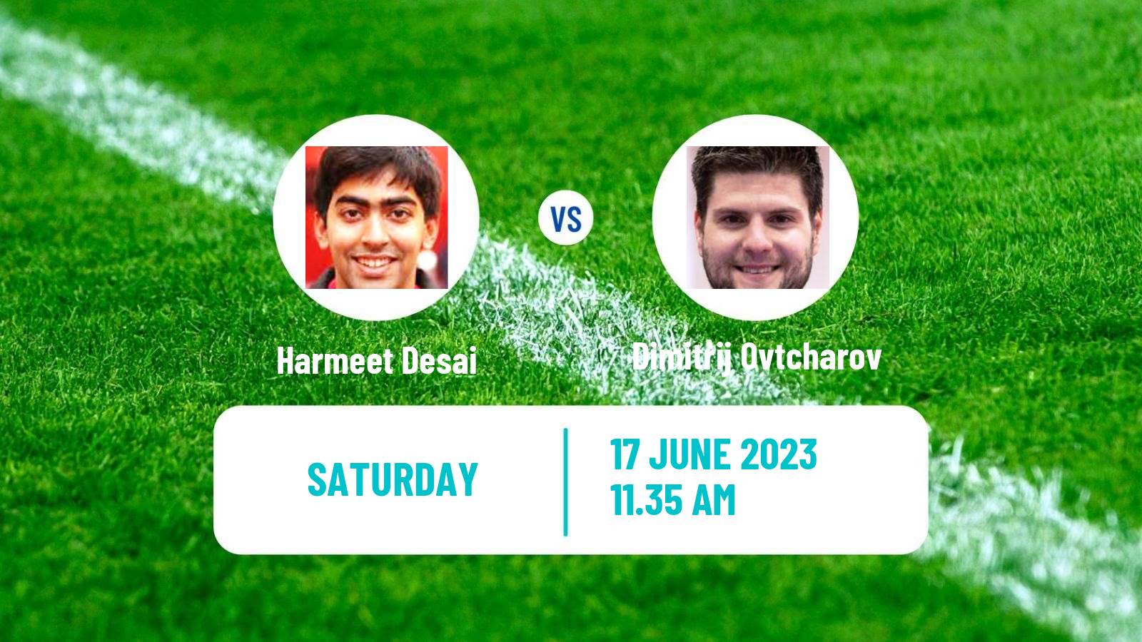 Table tennis Wtt Contender Lagos Men Harmeet Desai - Dimitrij Ovtcharov
