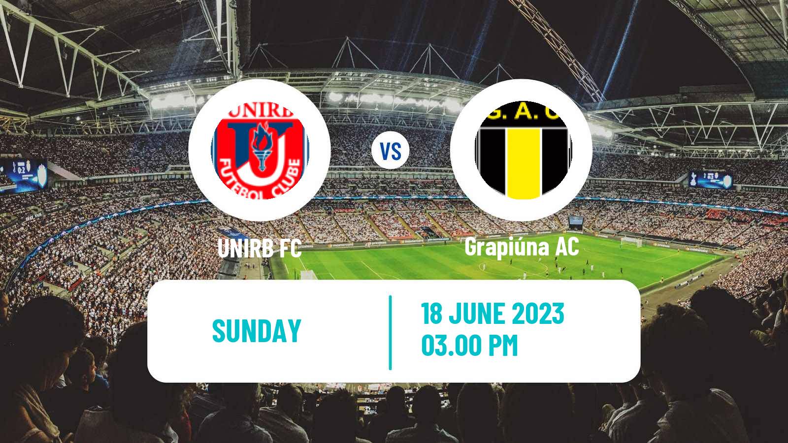 Soccer Brazilian Campeonato Baiano 2 UNIRB - Grapiúna