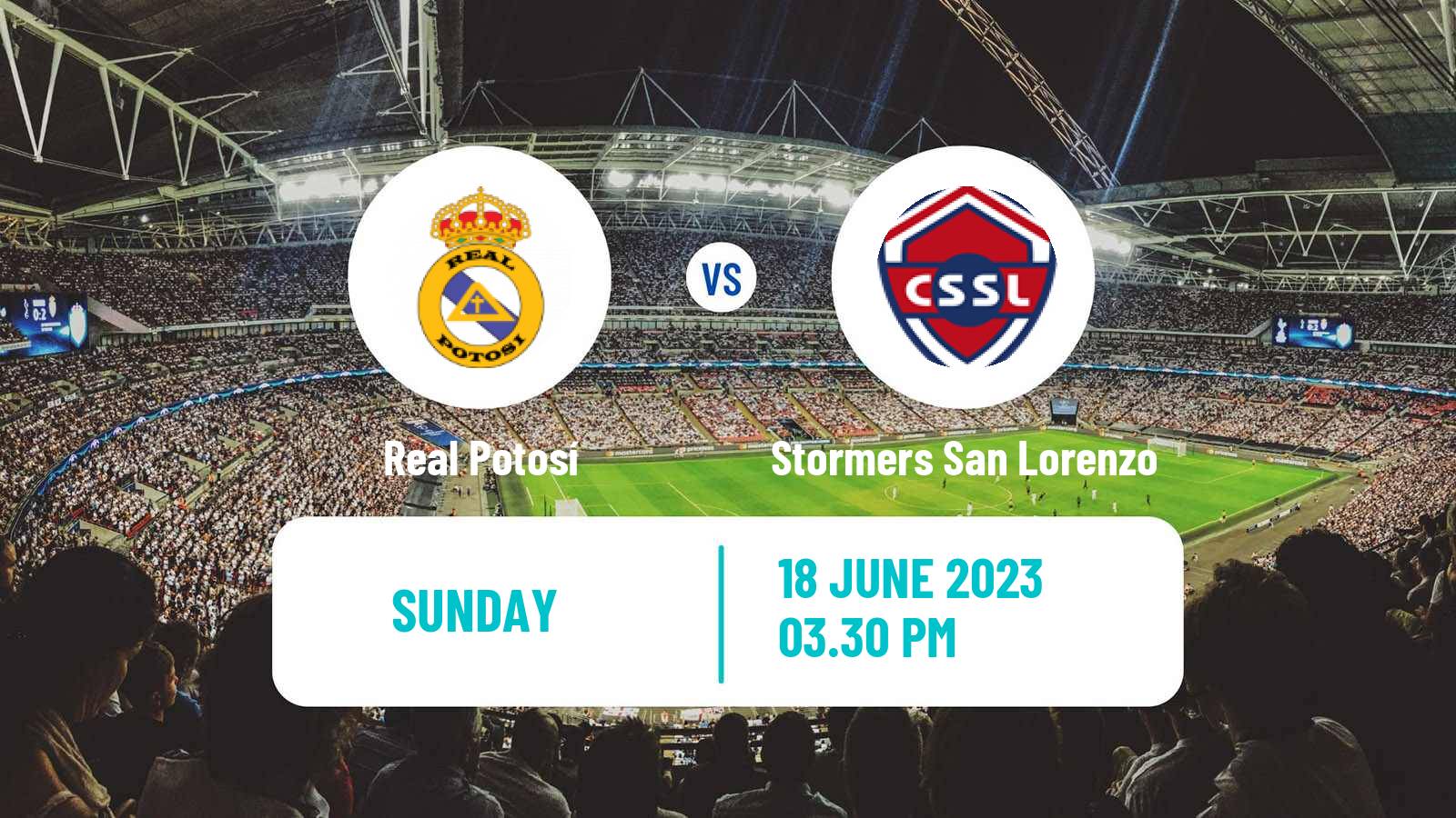 Soccer Bolivian Nacional B Real Potosí - Stormers San Lorenzo