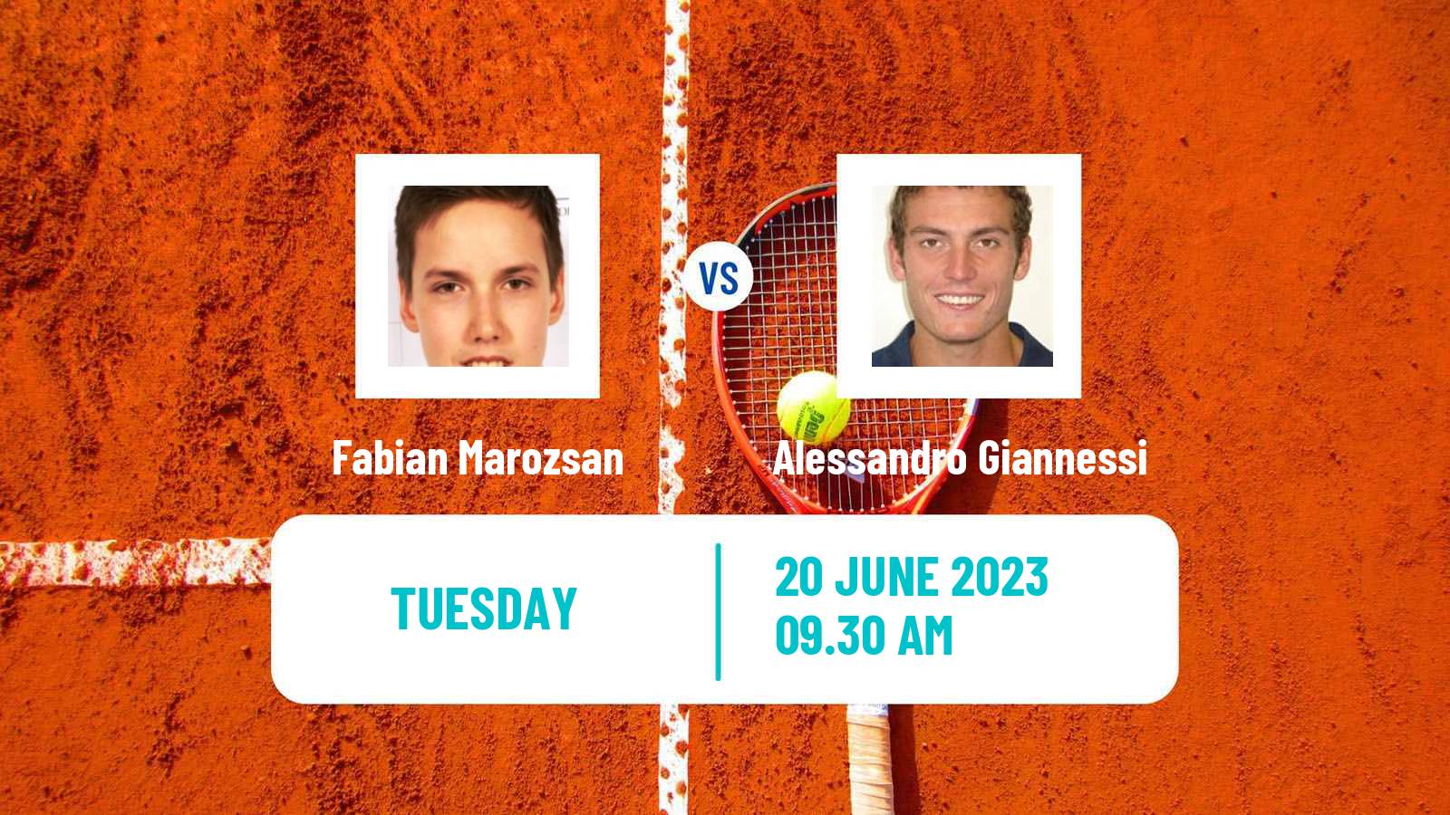 Tennis Parma Challenger Men Fabian Marozsan - Alessandro Giannessi