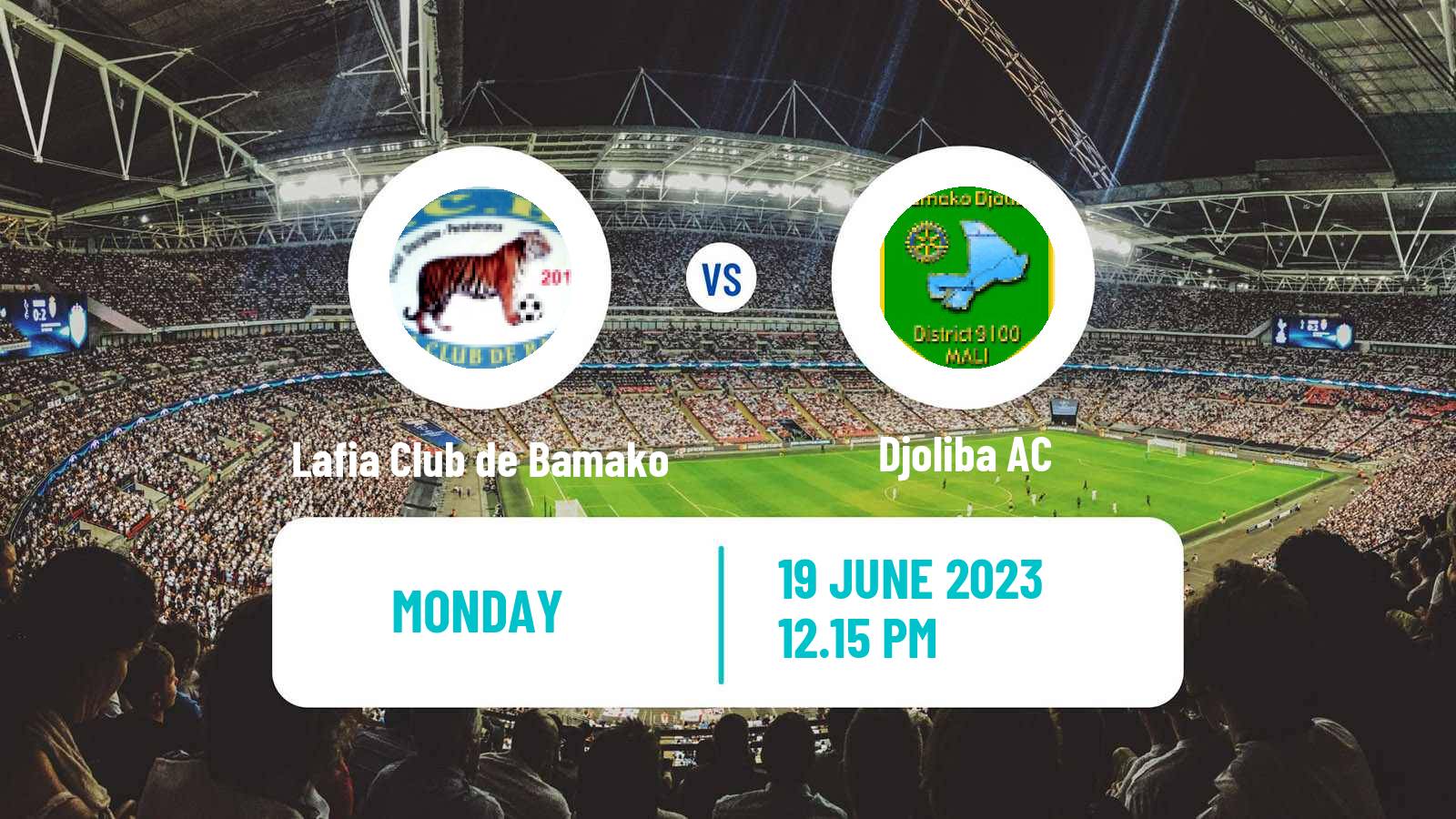 Soccer Malian Première Division Lafia Club de Bamako - Djoliba