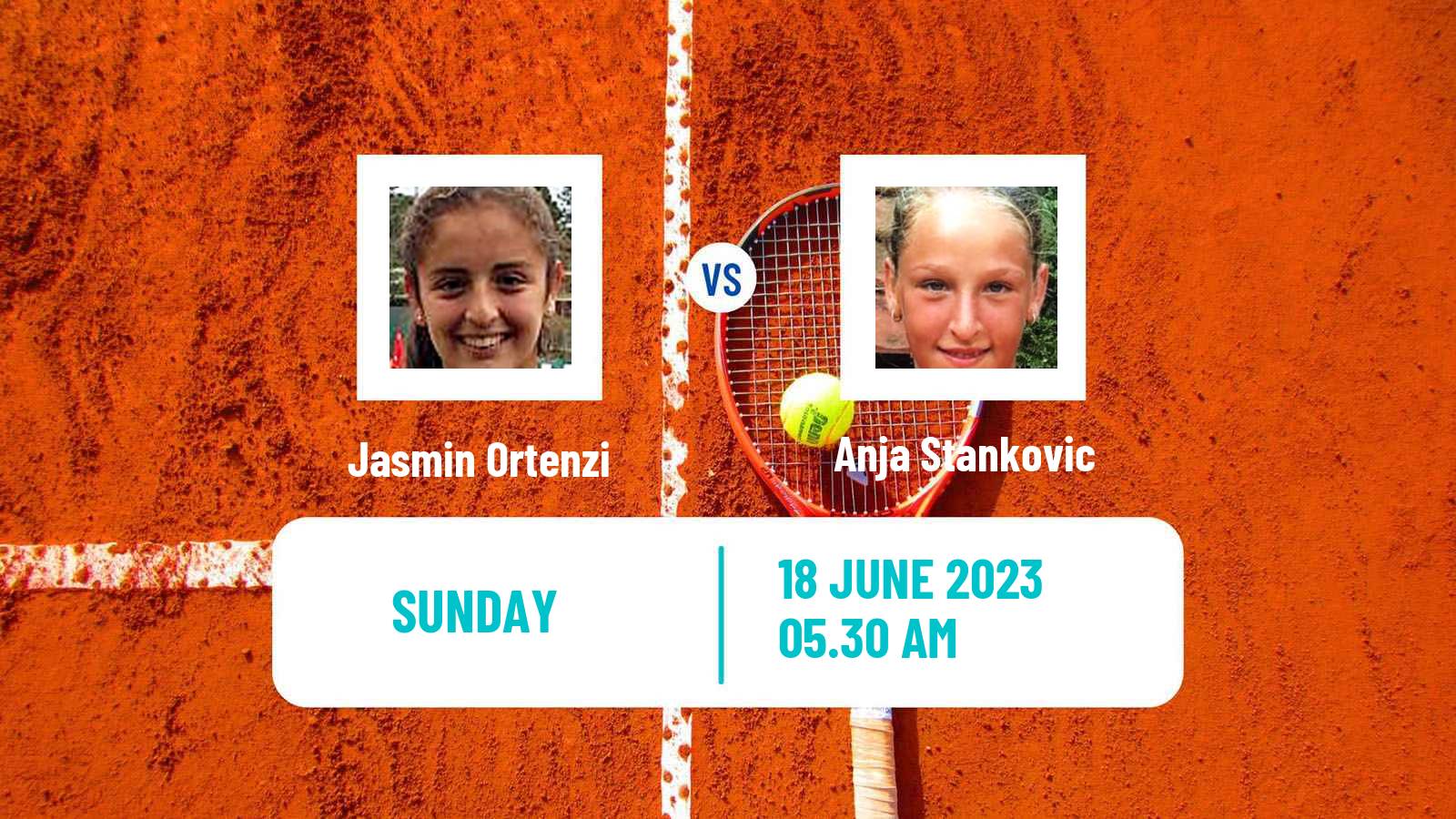 Tennis ITF W15 Kursumlijska Banja 7 Women Jasmin Ortenzi - Anja Stankovic