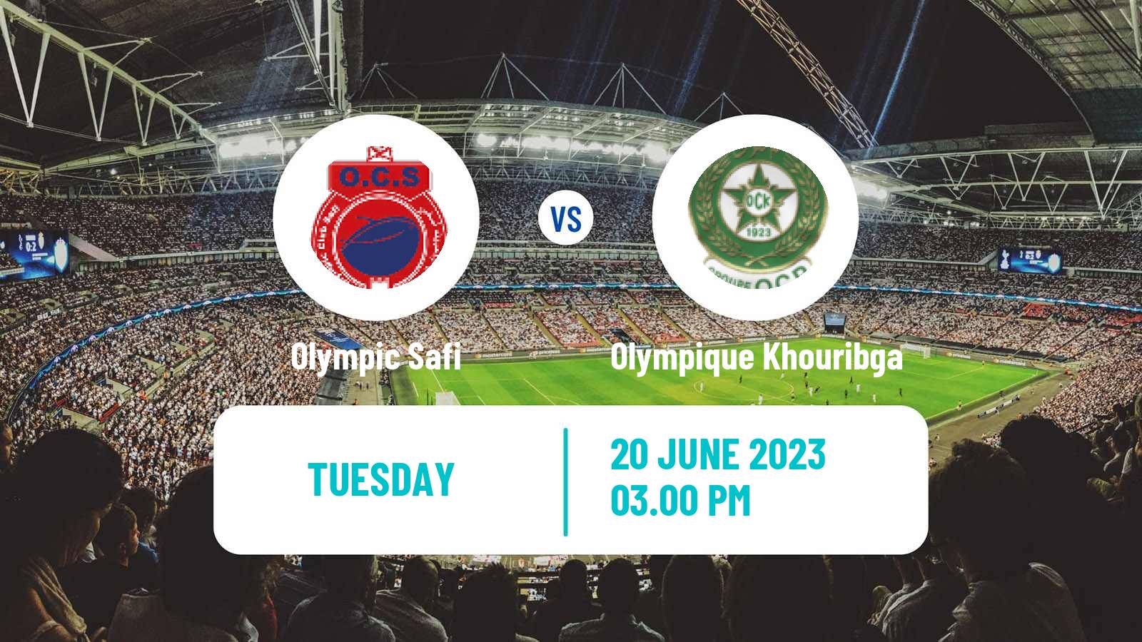 Soccer Moroccan Botola Olympic Safi - Olympique Khouribga