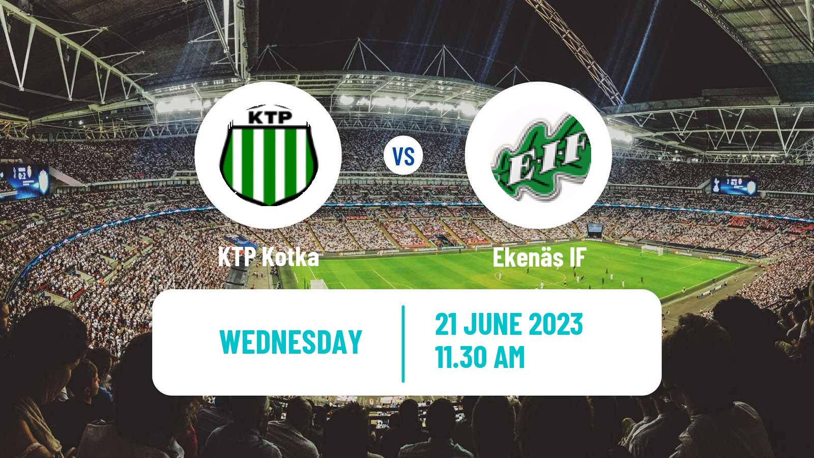 Soccer Finnish Cup KTP Kotka - Ekenäs