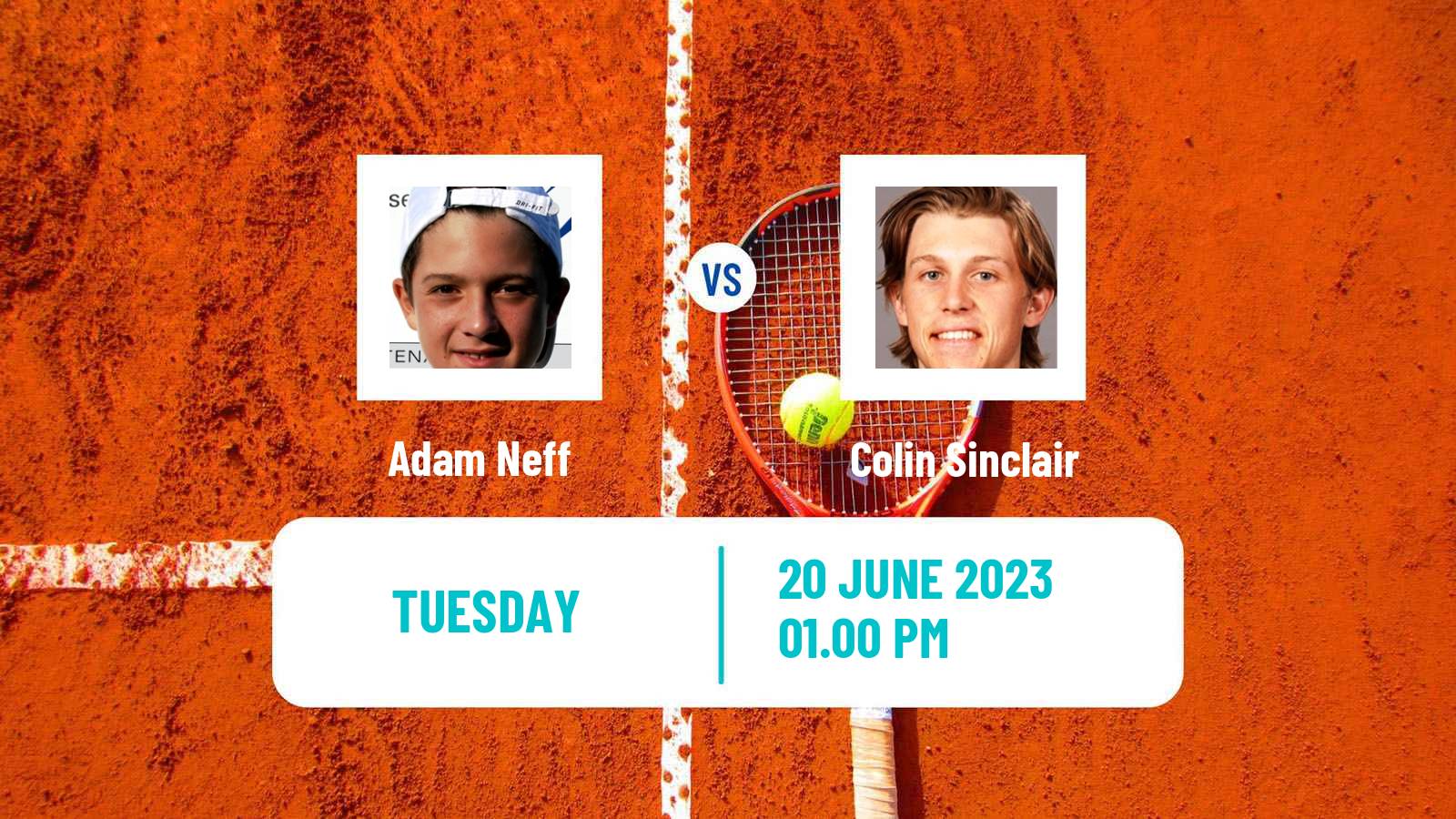 Tennis ITF M25 Tulsa 2 Men Adam Neff - Colin Sinclair