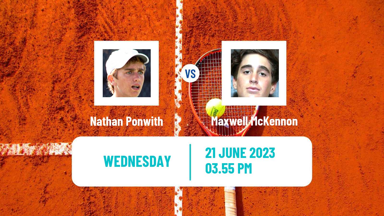 Tennis ITF M15 Los Angeles Ca Men Nathan Ponwith - Maxwell McKennon