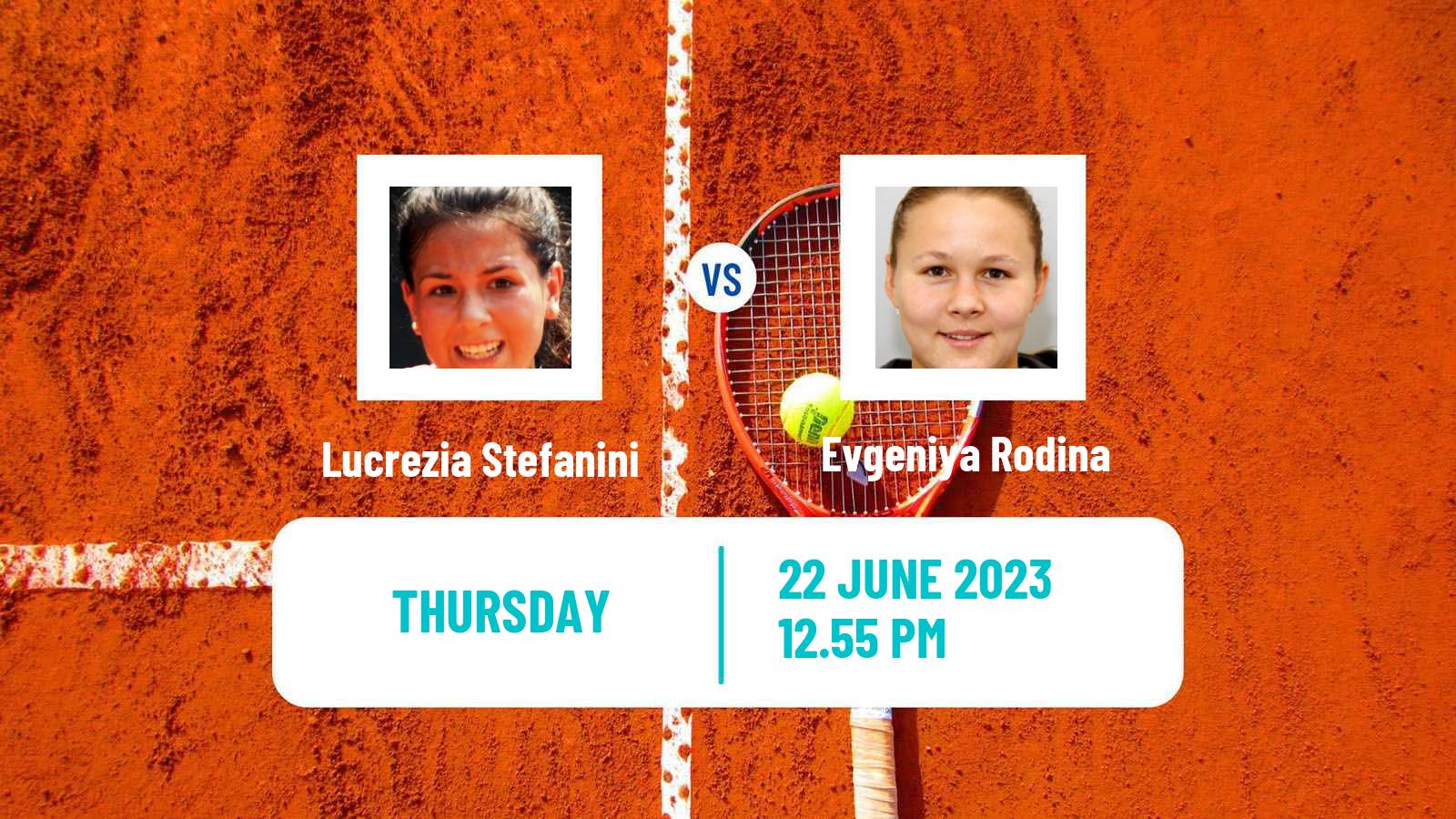 Tennis Gaiba Challenger Women Lucrezia Stefanini - Evgeniya Rodina