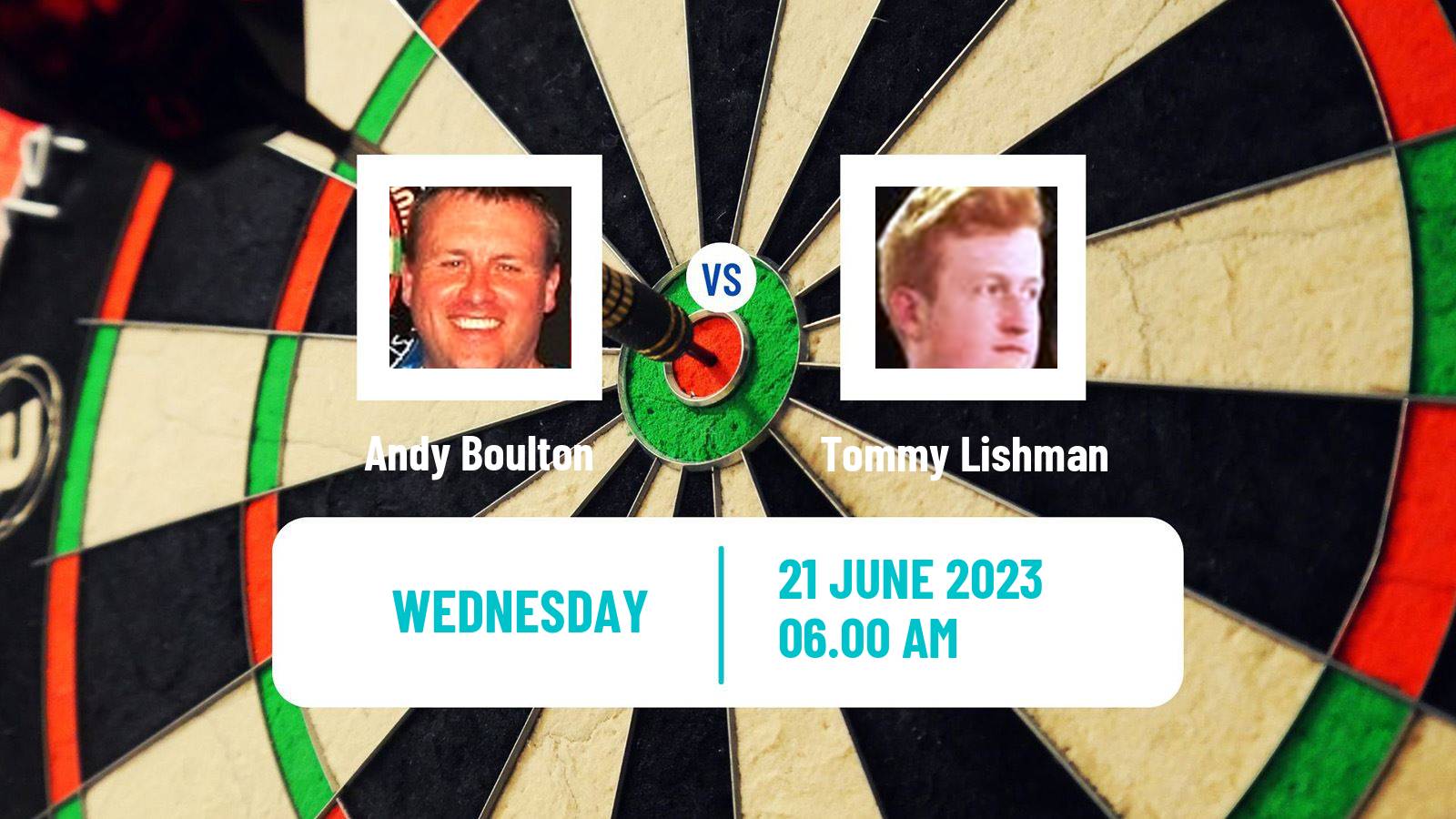 Darts Modus Super Series Andy Boulton - Tommy Lishman