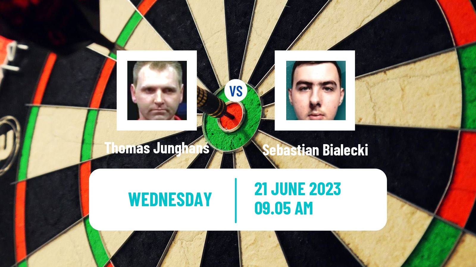 Darts Modus Super Series Thomas Junghans - Sebastian Bialecki