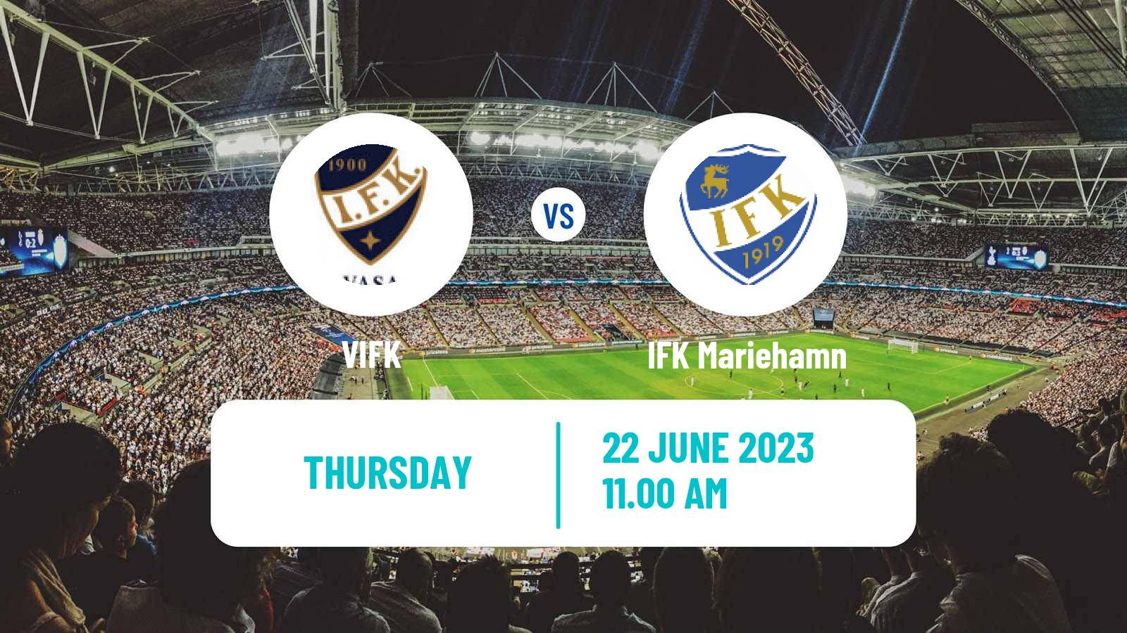 Football Finnish Cup VIFK - IFK Mariehamn