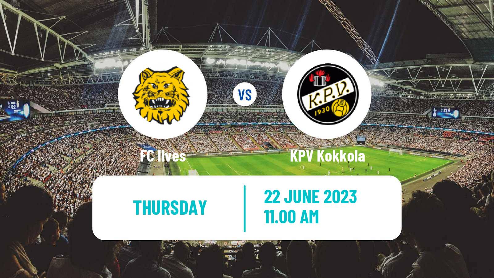 Football Finnish Cup Ilves - KPV Kokkola