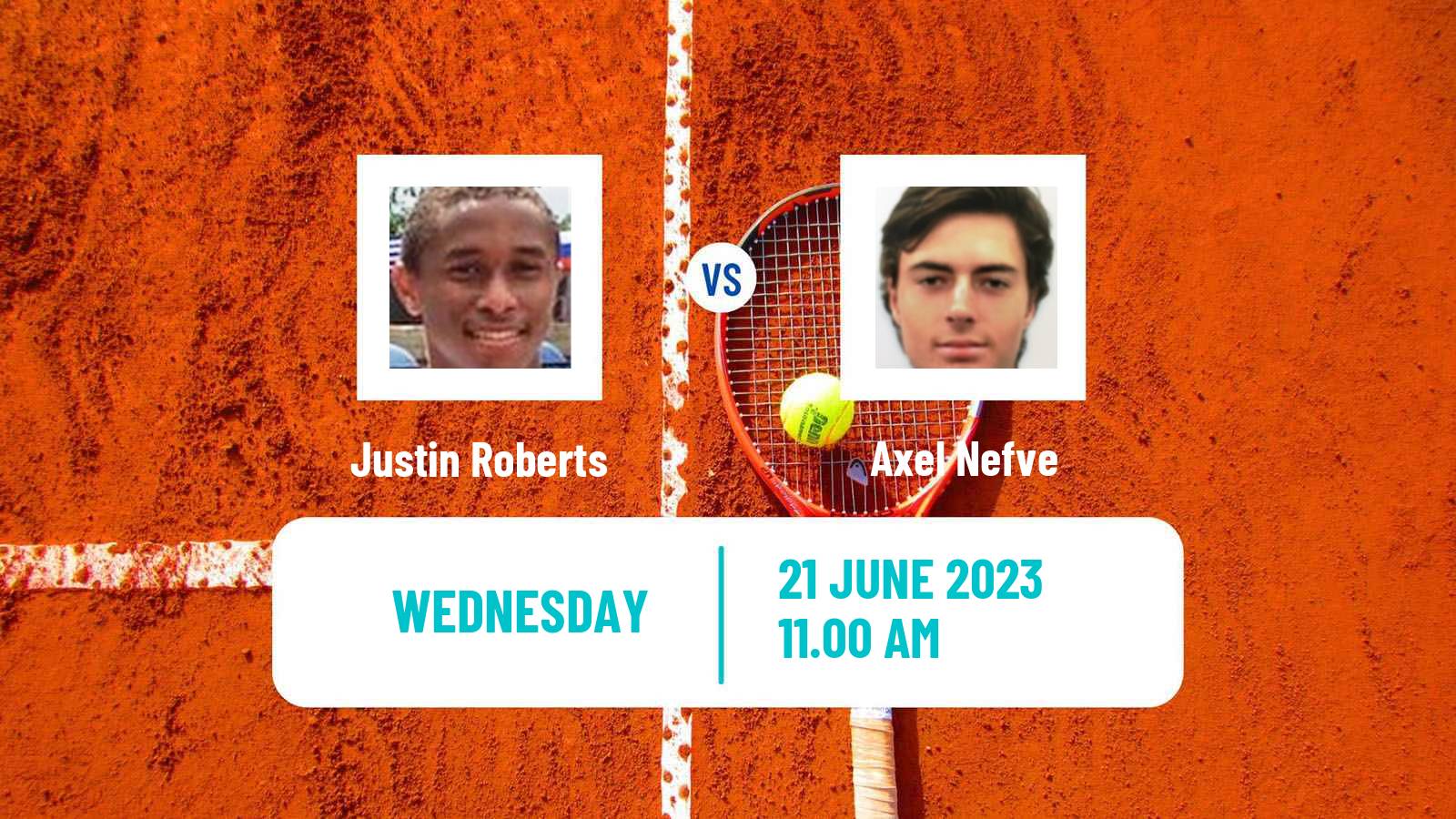 Tennis ITF M15 South Bend 2 Men Justin Roberts - Axel Nefve